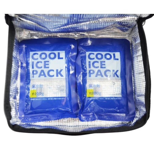 Skater Lunch Box for Men, 870ml, Includes Cooling Bag and Ice Pack, Made In Japan, Modern Plus KCPO5TDX, Black