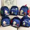 Kindergarten Primary School Students Schoolbag Cute Cartoon Foreign Style Cool Boys And Girls Backpack Children'S Backpack