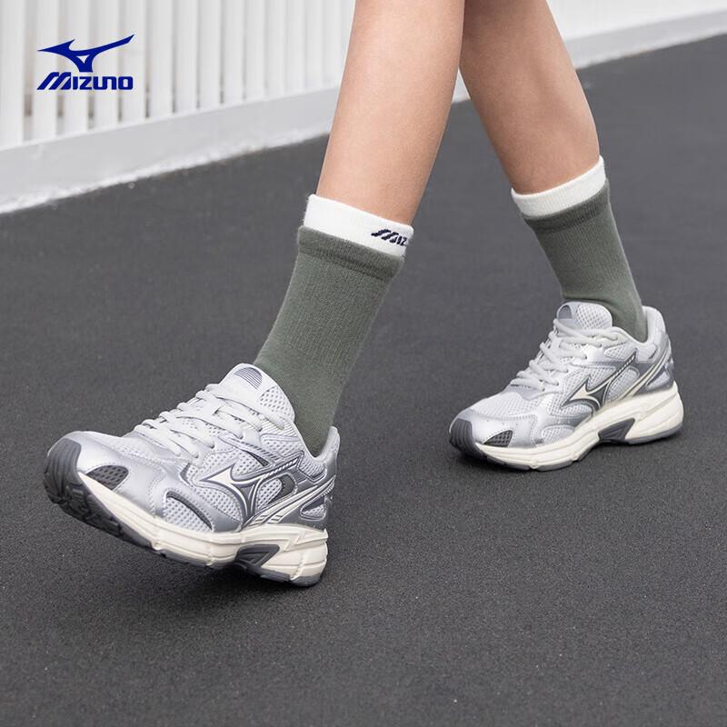 Mizuno Men's And Women's Retro Running Shoes, Shock-Absorbing And Wear-Resistant