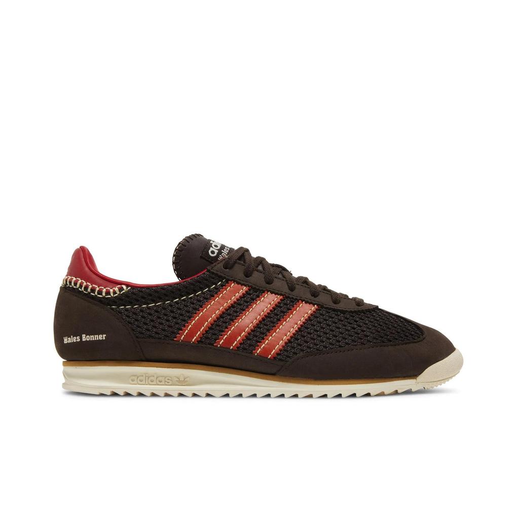 adidas SL72 Knit 'Brown' (Unisex) Dark Brown / Collegiate Orange / Cream White Casual Shoes IE1664