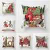 Christmas Truck Cushion Covers Pillowcases Sofa Cushion Pillowcases Pillowcases Christmas Decoration Navidad