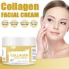 Collagen Face Cream Brightens Softens Moisturizes and Moisturizes Facial Skin and Reduces Fine Lines Face Cream