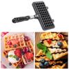 Nonstick Waffle Mold Portable Waffle Pan Non Stick Double Sided Waffle Mold Double Sided Waffle Baking Tray Kitchen Tool
