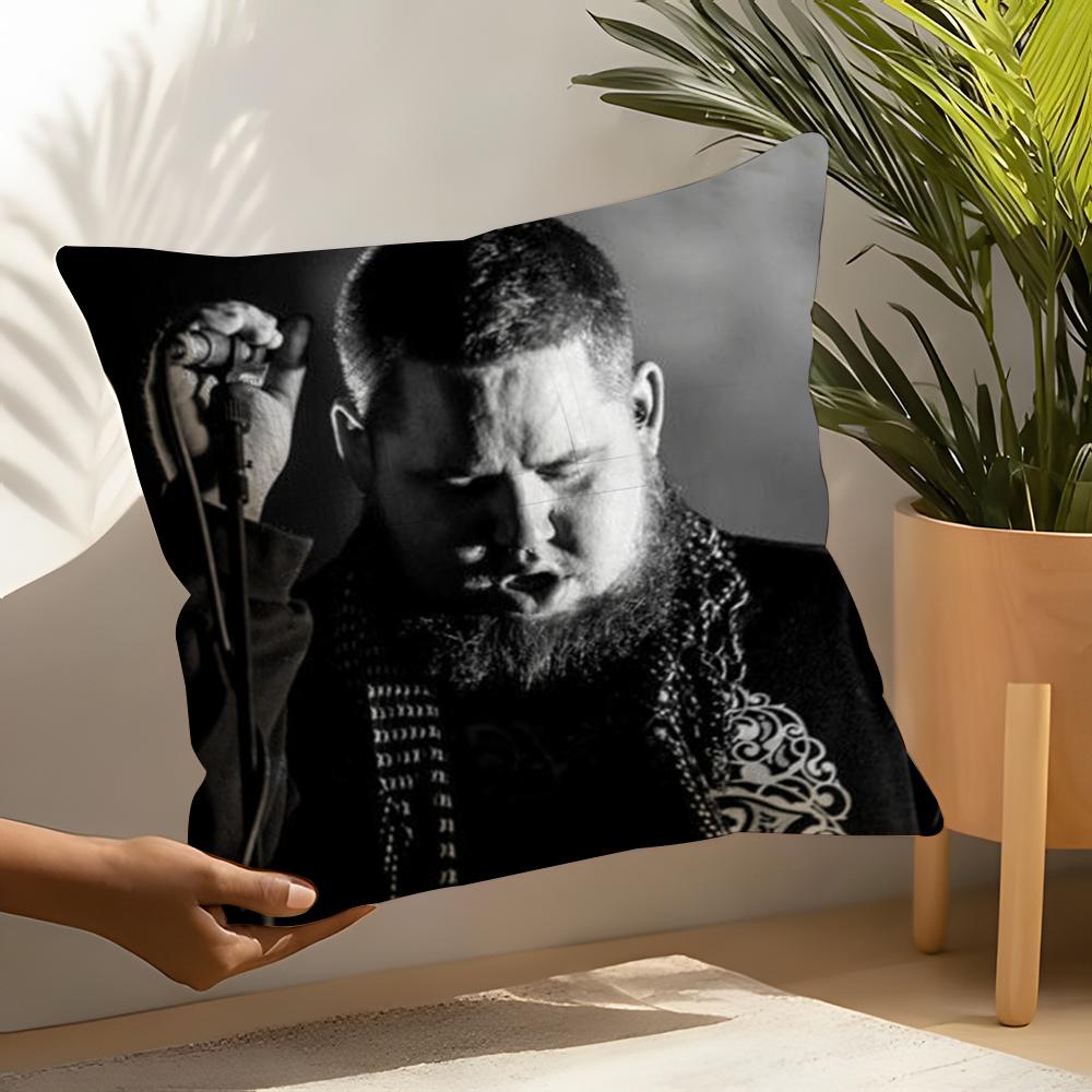 Наволочка с изображением певца Rag'n'Bone Man Декор для гостиной Льняные наволочки Чехол для подушки