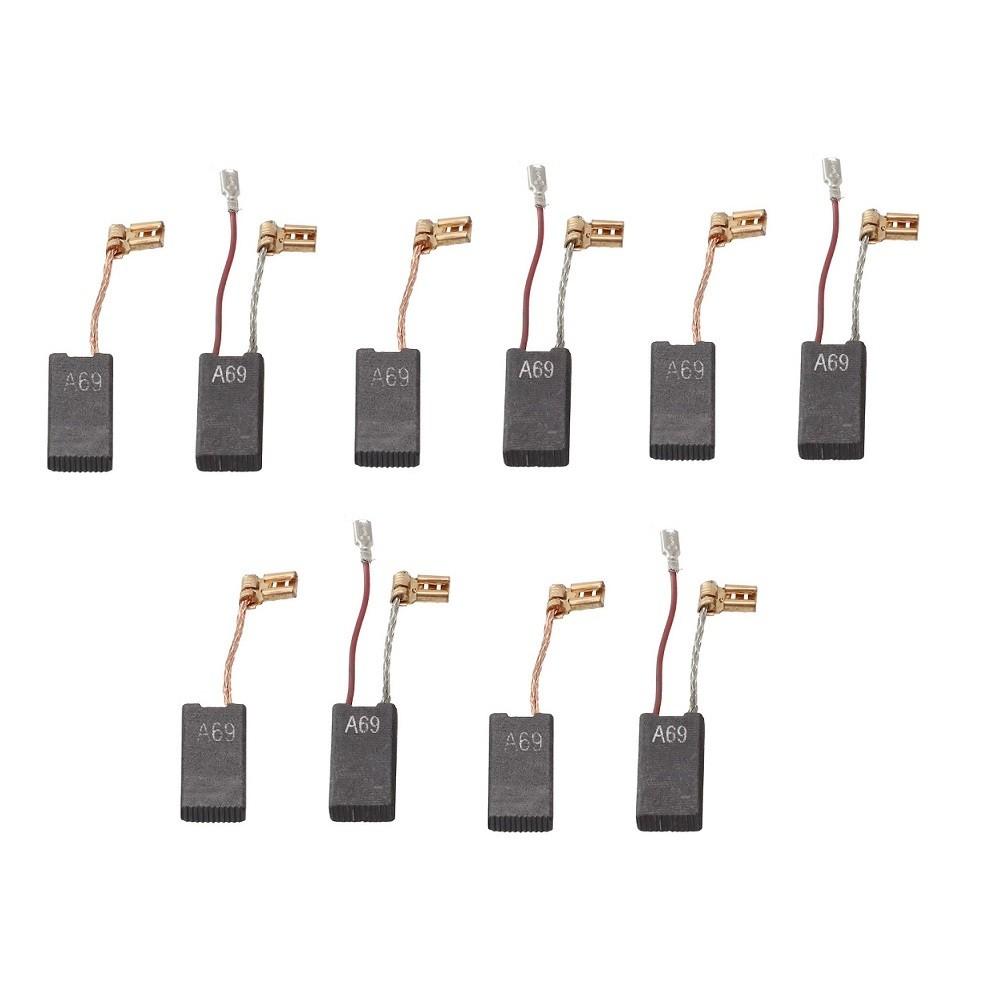 10 шт. угольных щеток для дрели Bosch GBH 5-40 DCE GSH 5-CE GSH 5 E GBH 5-40 DE