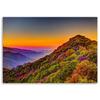 Canvas Print, Coloured Hills