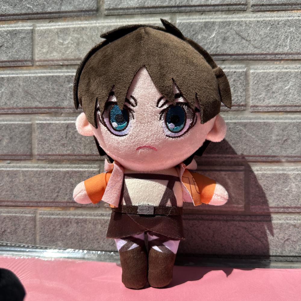 20Cm Anime Attack On Titan Plush Toys Doll Kawaii Cute Soft Stuffed Plush Pillow Levi Eren Mikasa Stuffed Doll Gifts For Kids