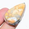 Natural Malinga Jasper Gemstone Handmade 925 Sterling Silver Ring Size 8 W5V62
