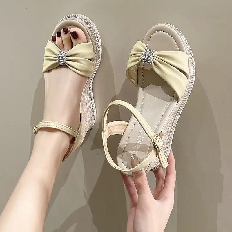 Fashion Platform Outdoor New Breathable Fashion Sandals for Women Cheap Liquidation Wholesale Designer High Quality Woman Shoes On Sale