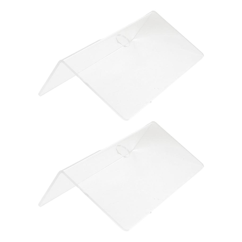 2 шт. прозрачная плавающая полка акриловая тонкая поверхность изящная современная прозрачная настенная полка-стойка