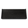 Premium Black Dry Clear Lacquer X X J-kitchens Placemat, Japanese-Made Tray, 2-Shaku Flight, Lacquer, (37.3cm 25.5cm 1.8cm)