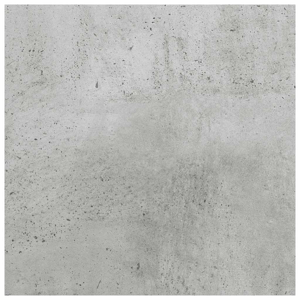 Decorative Panels 12 pcs Concrete Grey 30 x 30 x 0.27 cm Wood Based Material