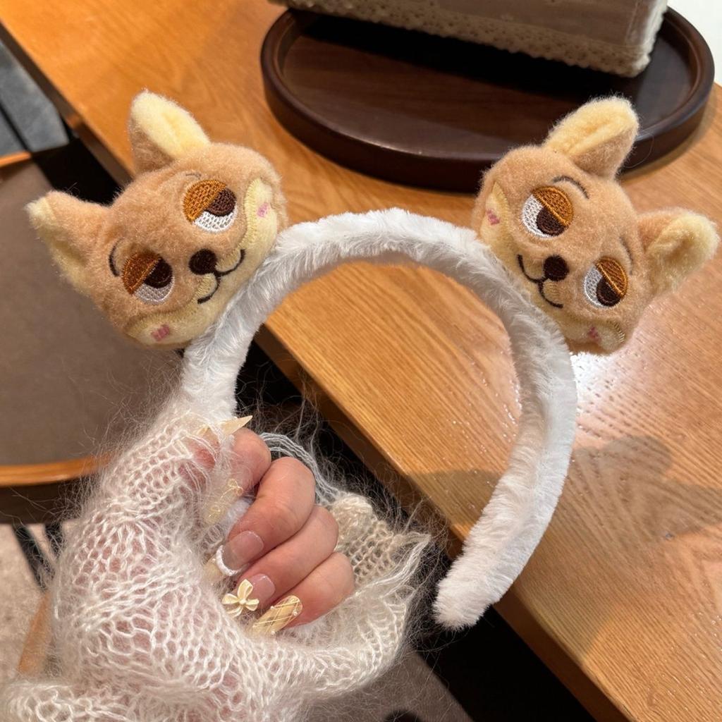 Shengpeng FK-355 Cute Rabbit Plastic Children's Unisex Headband Hair Clip with Ears for Performance & Amusement Park Photo