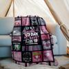 240Gm2 Dental Hygienist Theme Outdoor Customize Your Name Blanket Comfortable Soft Lightweight Allseason Multipurpose Blanket For Travel Camping