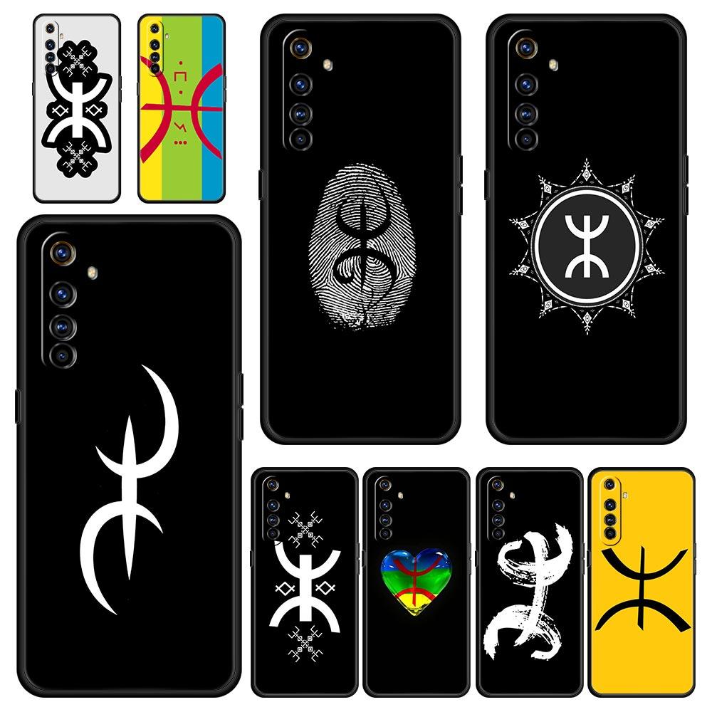 Чехол для телефона для Realme 12 11 10 9 8 5G 7 6 GT5 GT3 GT2 Pro Plus C21 C11 C25 C35 для GT Neo 2 3 3T 5 Чехол флаг амазигов