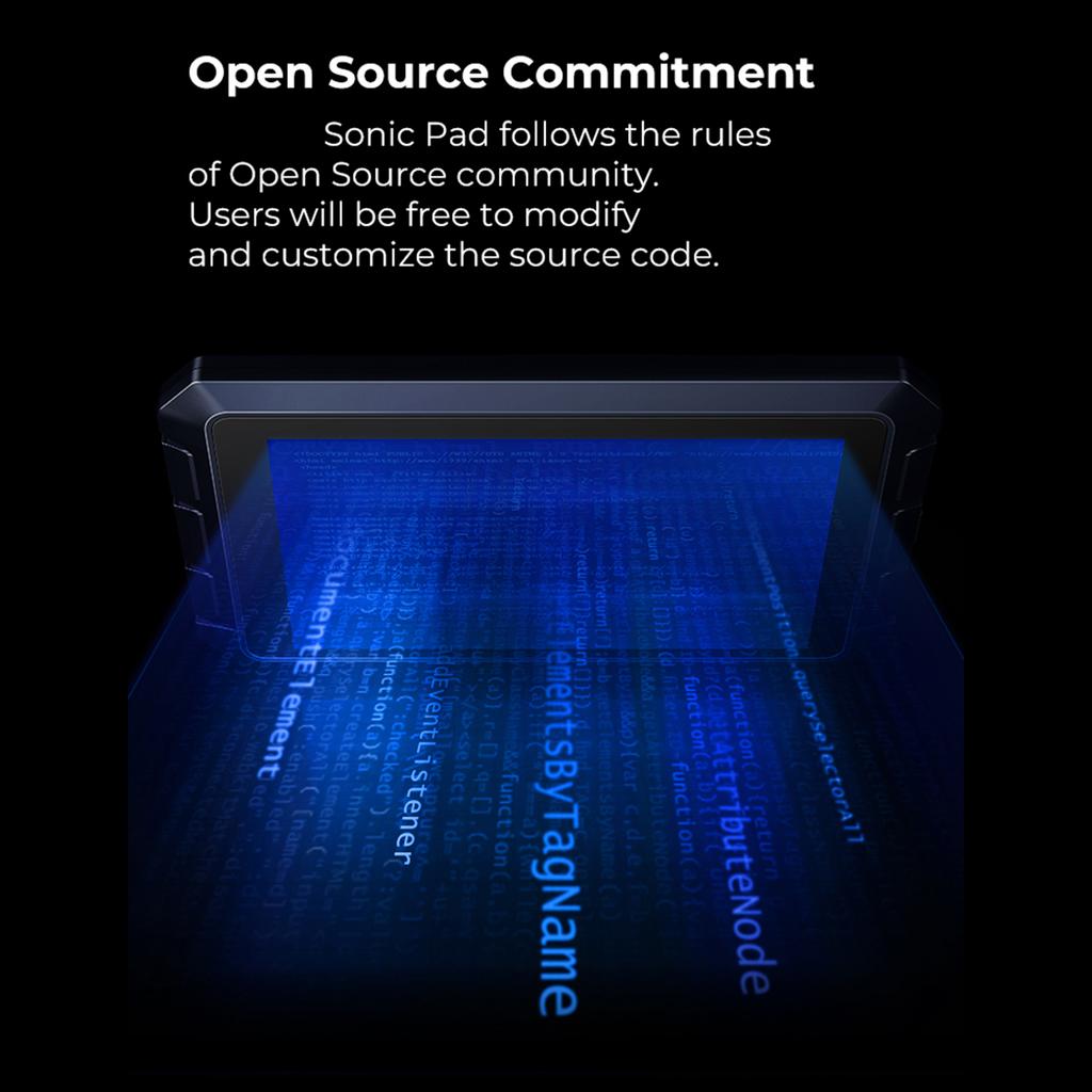 Creality 3D Sonic Pad для FDM 3D-принтера с несколькими интерфейсами 7-дюймовый сенсорный экран ОЗУ 2 ГБ ПЗУ 8 ГБ Интегрированный дизайн