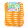Life Taste Foaming Sponge Cloth, 4-Piece Set, Orange, Made In Japan, Foams with a Small Amount of Detergent, Drains Water, Dries Quickly, Cleans with