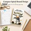 Academic Planner for School 2026?2030 5?Year Monthly Planner, Cute Highland Cow Cover Calendar Notebook, Office Schedule Organizer Deadlines