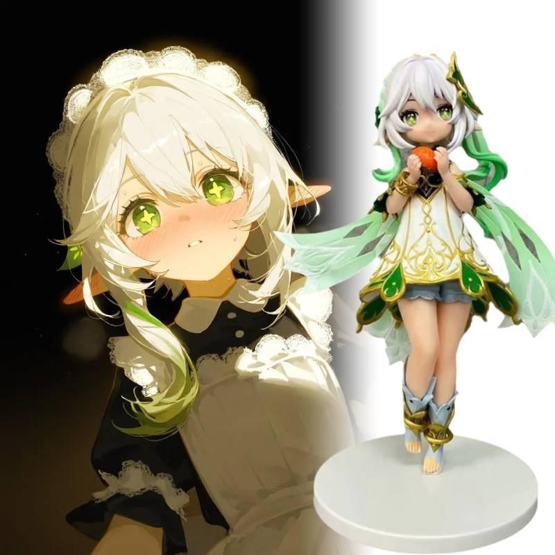 Изысканная оригинальная фигурка Нахиды из Genshin Impact с впечатляющей детализацией и размером 21 см
