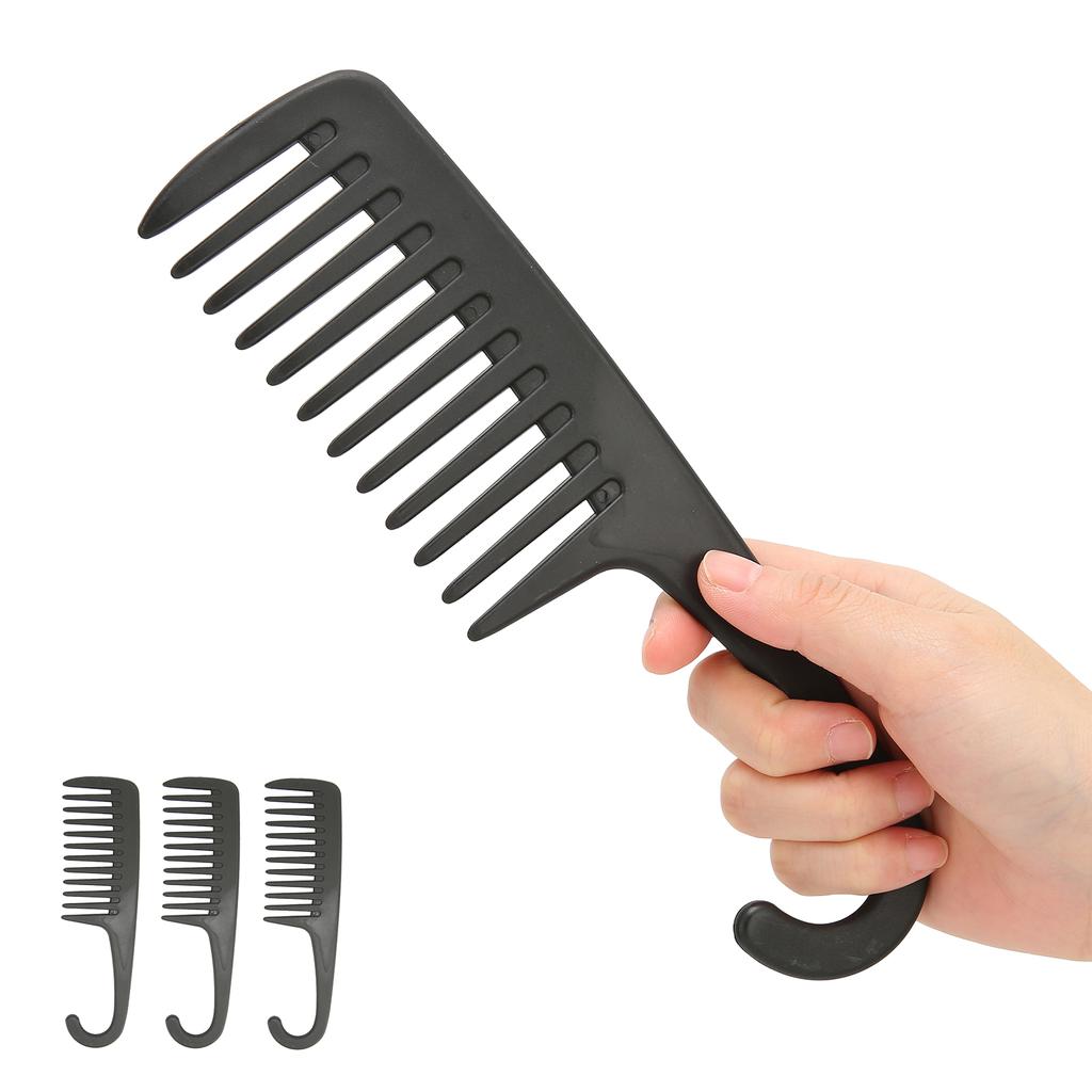 3 шт. расческа для душа, подвесная, уменьшает выпадение волос, надежная расческа для распутывания волос с крючком для домашнего салона красоты