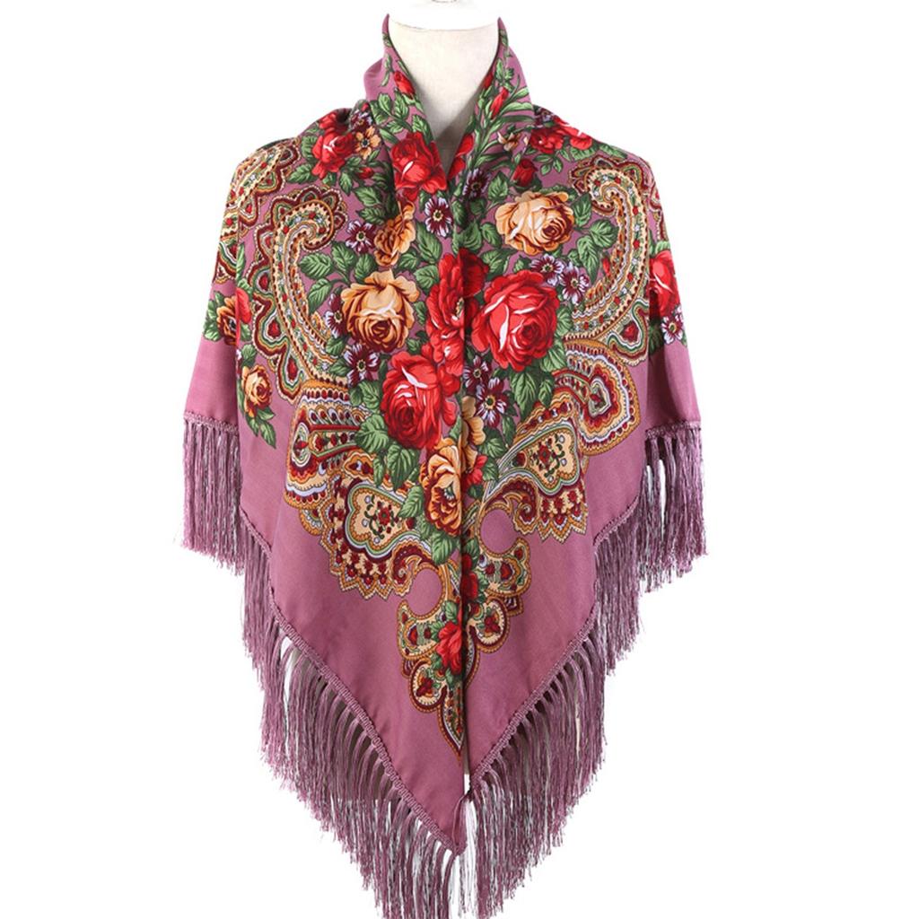 Winter Printed Shawl, Fashionable And Warm Shawl