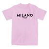 Футболки Milano Fashion City из мягкого хлопка, летние футболки унисекс с коротким рукавом, эстетичные футболки с графикой