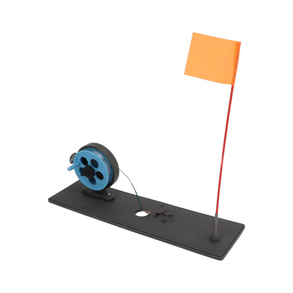 Подледная рыбалка Tip Up Pole Портативная удочка для подледной рыбалки с катушкой и плавающей базой для флага для зимы