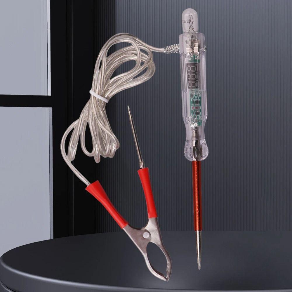 6В/12В/24В Лампа-тестер цепи автомобильного света Светодиодный свет Автомобильный диагностический щуп Ручка для проверки напряжения Грузовик