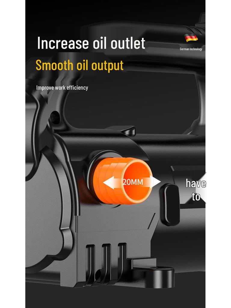 Electric Diesel Fuel & Kerosene Transfer Pump - 12V/24V/220V Self-Priming Oil Transfer Device