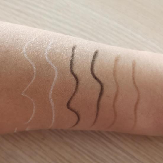 Yousheng Карандаш для бороды Стойкий эффект Наконечник Головка-стиль Формирование Плавные линии Эффективный карандаш для бороды для мужчин