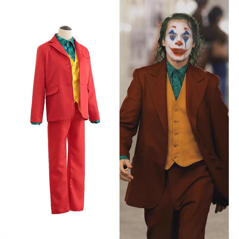 Joker Costume Set Halloween Cosplay Party Suit Phoenix Movie Style Performance Outfit