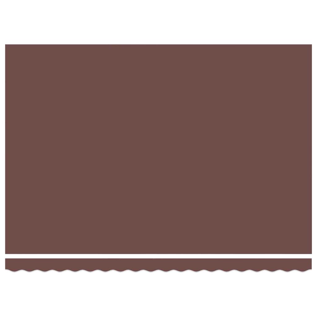 Manual Articulated Arm Awning with LEDs Brown and Anthracite 4 x 2 m