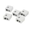 15 Pcs 3D Printer Hotend Kit Stainless Steel Tube Brass Nozzle Heating Block 3D Printer Hotend