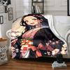 1pc Nezouko Blanket, Gift, for Men and Women, Soft Blanket, Good for Sofa Bed Couch Travel, Lightweight Flannel Blanket