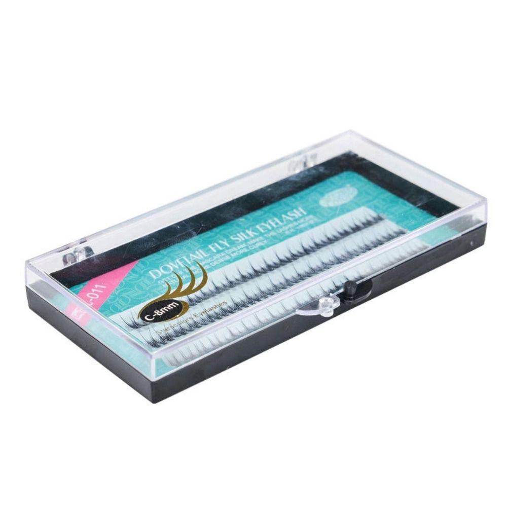 Handmade DIY Natural Long Individual Eyelashes Grafting Eyelashes Premade Volume Fan Eyelashes