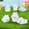 Cute, Glow-in-the-dark Mischievous Little Rabbit Decoration Doll House Landscape Office Home Trinket