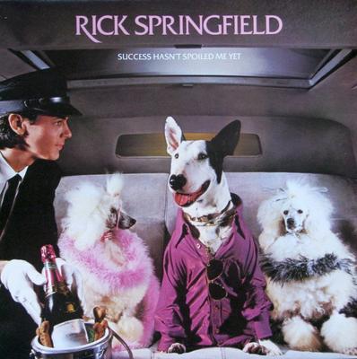 Виниловая пластинка RICK SPRINGFIELD Success Hasnt Spoiled Me Yet AFL14125 RCA Victor 1982 Канада Рок Б/у