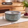 Titanium Food Storage Container With Lid 800ml Leakproof Bento Box Kitchen Meal Prep Picnic Fridge Organizer