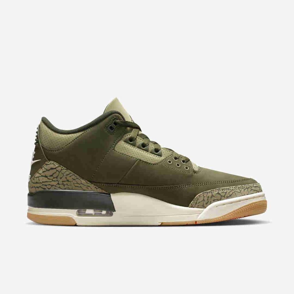 Air Jordan 3 Retro Family Affair Оливково-зеленый DN3707-202