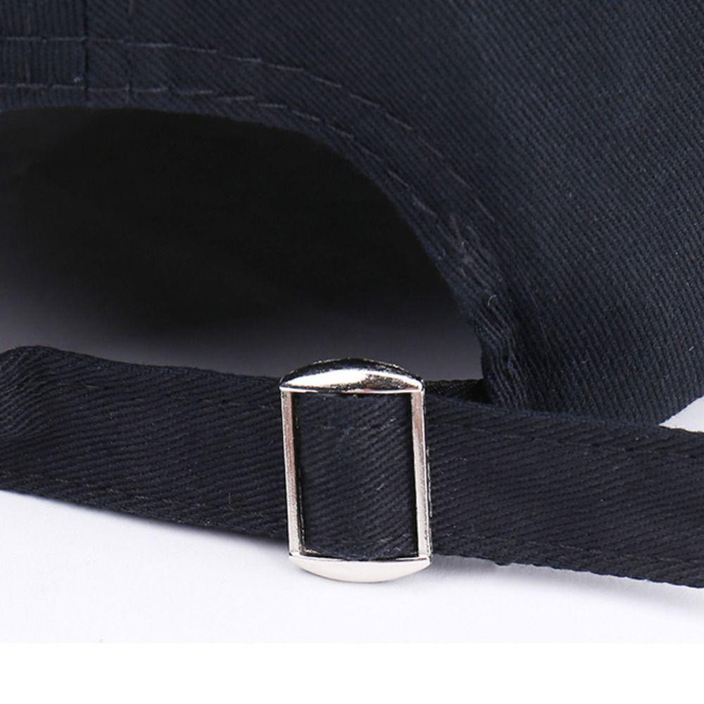 Rivet Metal Ring Baseball Hat Hiphop Peaked Cap Portable Sunscreen Hat Summer