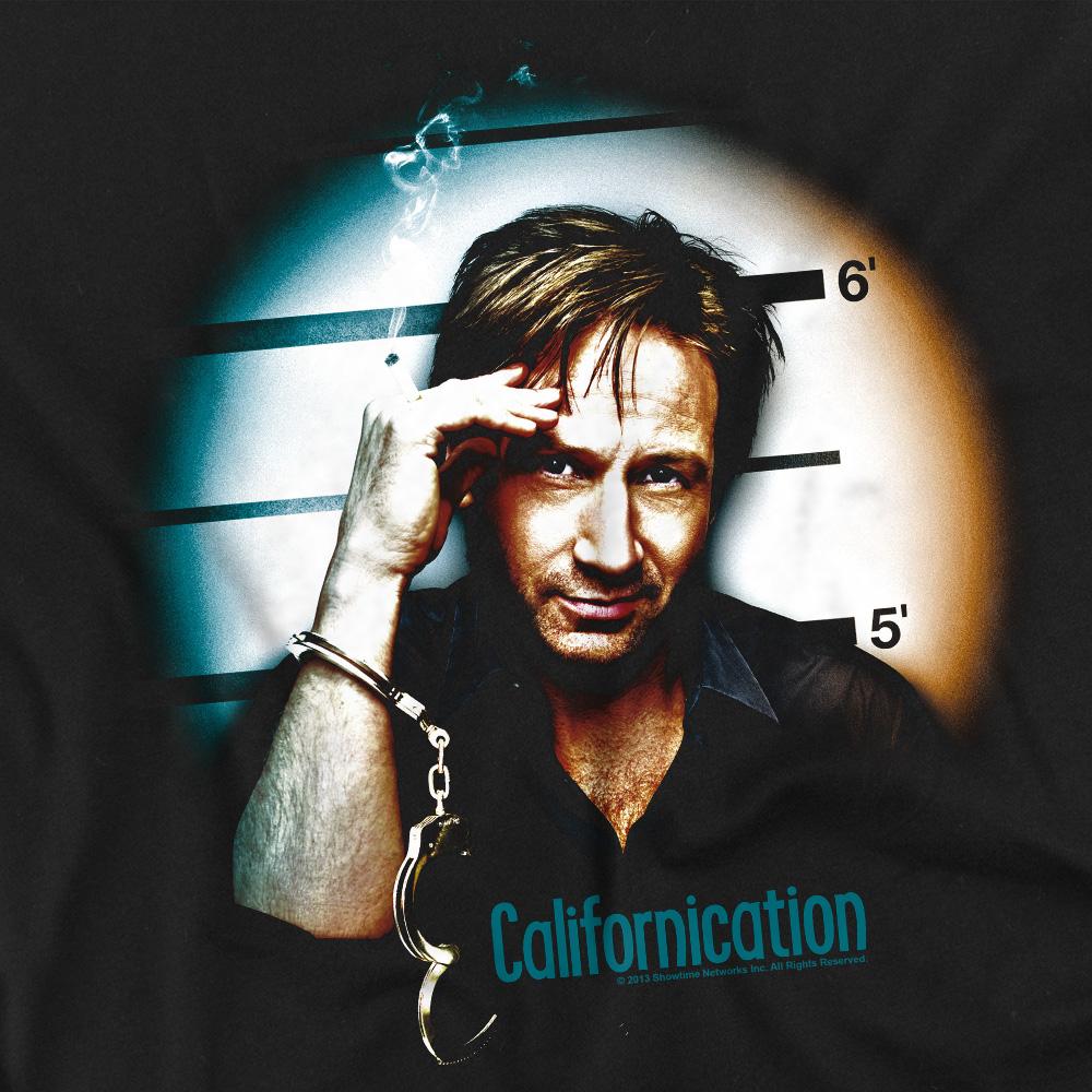 Californication Unisex Adult In Handcuffs T-Shirt