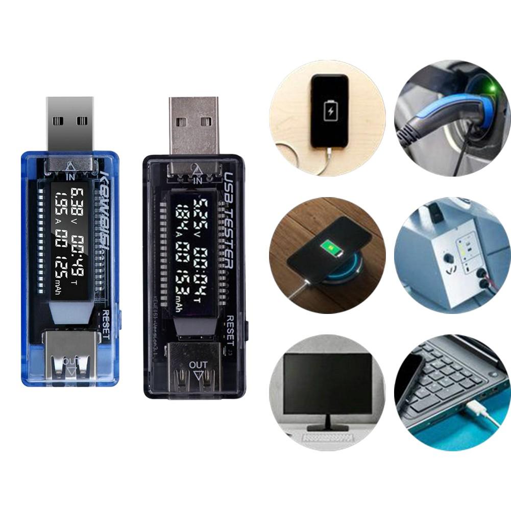 Тестер мощности зарядного устройства USB с током и напряжением Измеритель мощности зарядного устройства USB 3-20 В