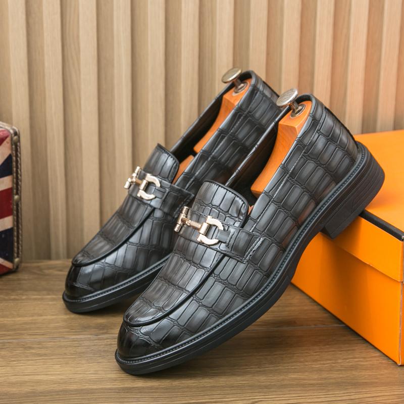 Мокасины на платформе, мужские кожаные туфли, модная обувь для отдыха на открытом воздухе, дышащие мокасины без застежек, мужская повседневная обувь, мужская модельная обувь ручной работы