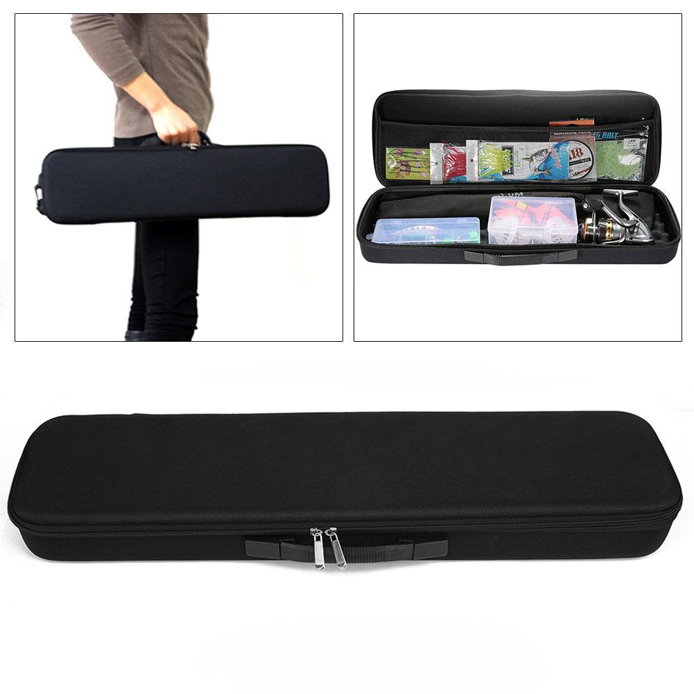 Сумка-органайзер для хранения уличных рыболовных удилищ EVA Водонепроницаемая Портативная сумка для рыболовных снастей Без