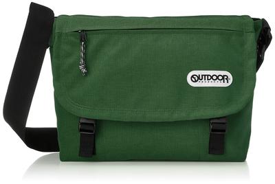 Сумка через плечо Outdoor Products формата А4, зеленая, совместимая, 62031,