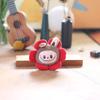 1Pc Labubu Kawaii Anime Accessories Labubu Monster Plush Keychain Key Chain Bag Decoration Accessories Girl Gifts