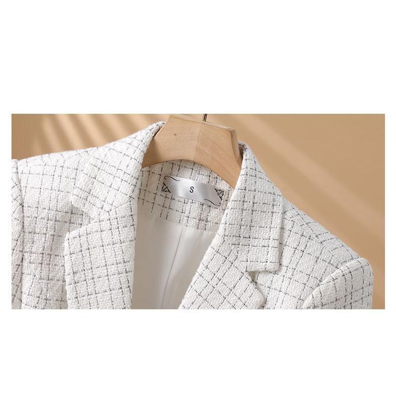 Женский пиджак темпераментный светский пальто весенне-осенняя верхняя одежда шикарный дизайн элегантный блейзер пальто женские топы