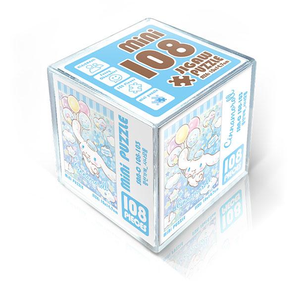 Sanrio персонажи магазин воздушных шаров Cinnamoroll Cube Пазл 108 шт. Kuromi My Melody Pom Pom Purin Cinnamoroll