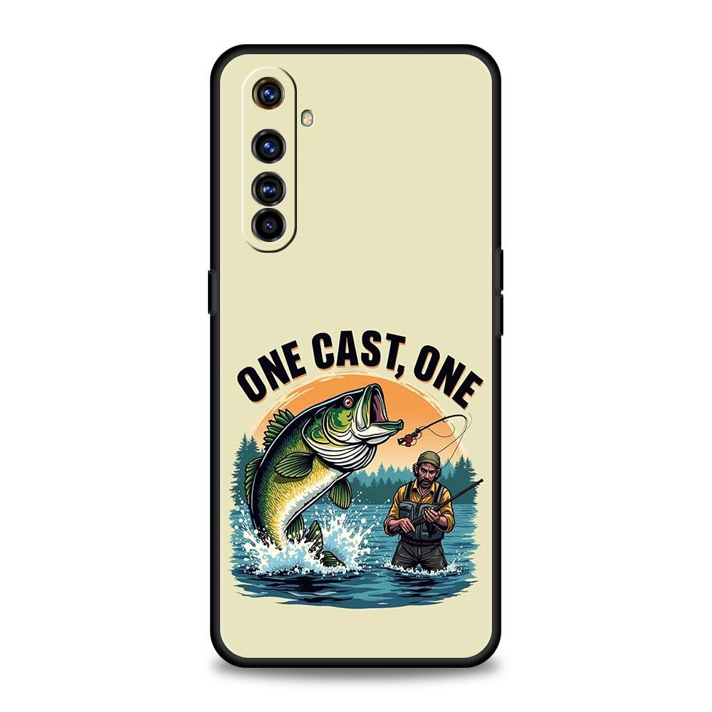 Охота Рыбалка Мужчина Мягкий ТПУ Для Realme 13 12 11 10 9 Pro Plus GT3 GT2 C21 C25 C35 C53 C55 C67 Pro 5G Чехол для Телефона Обложка Funda Сумка