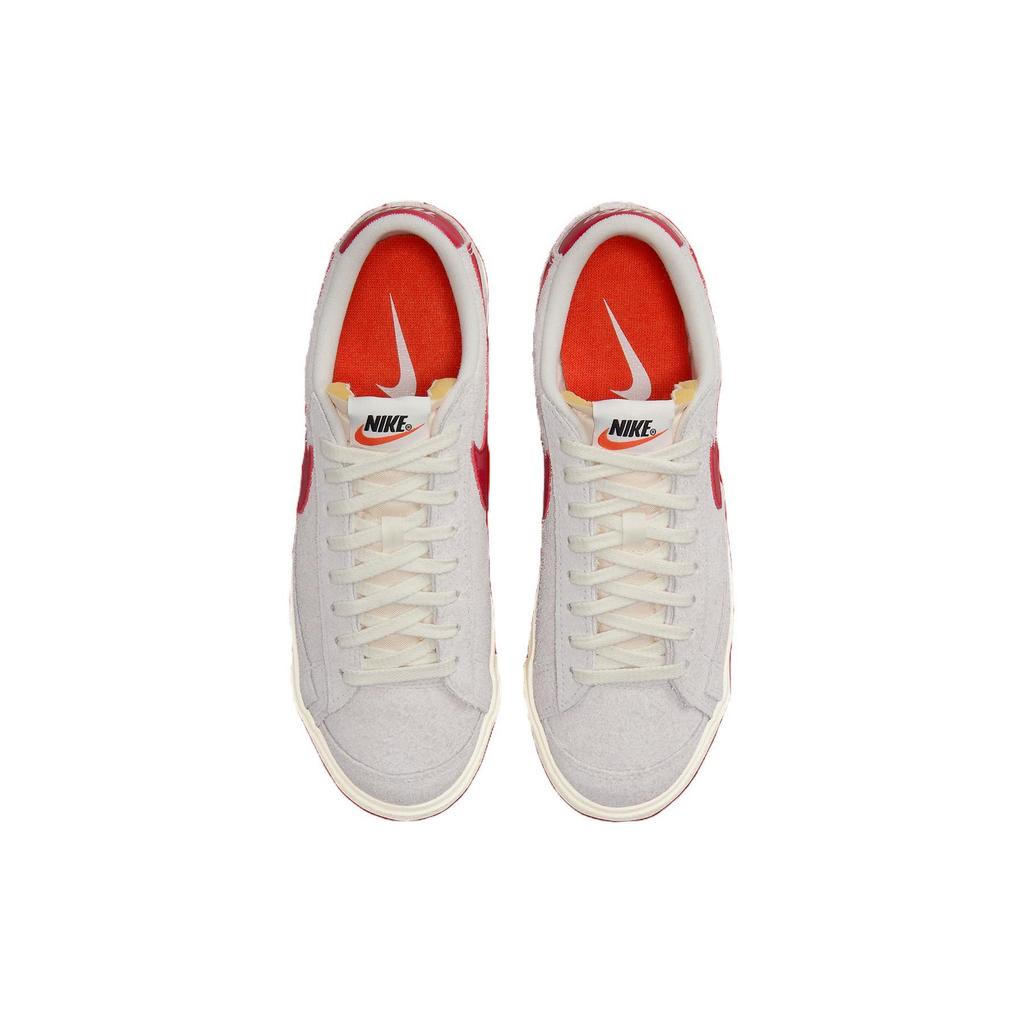 Nike Blazer Low 77 Vintage Summit White Gym Red Sail Coconut Milk (Womens) Unisex Sneakers Gym-Red-Sail-Coconut-Milk FQ8060-100